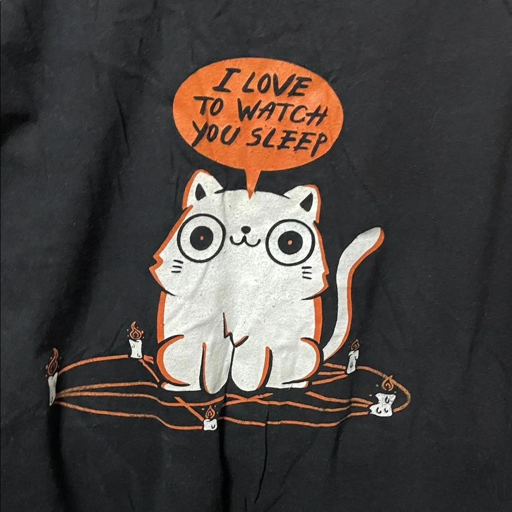 Black Matter Black Cat Graphic T-Shirt Men’s Size L